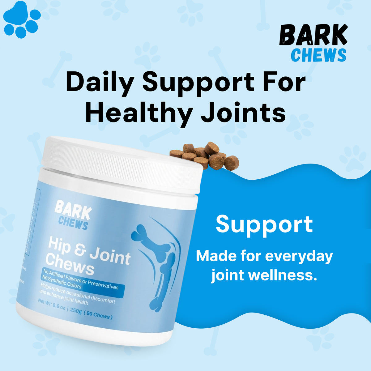 Bark Chews Advanced Hip and Joint Chews